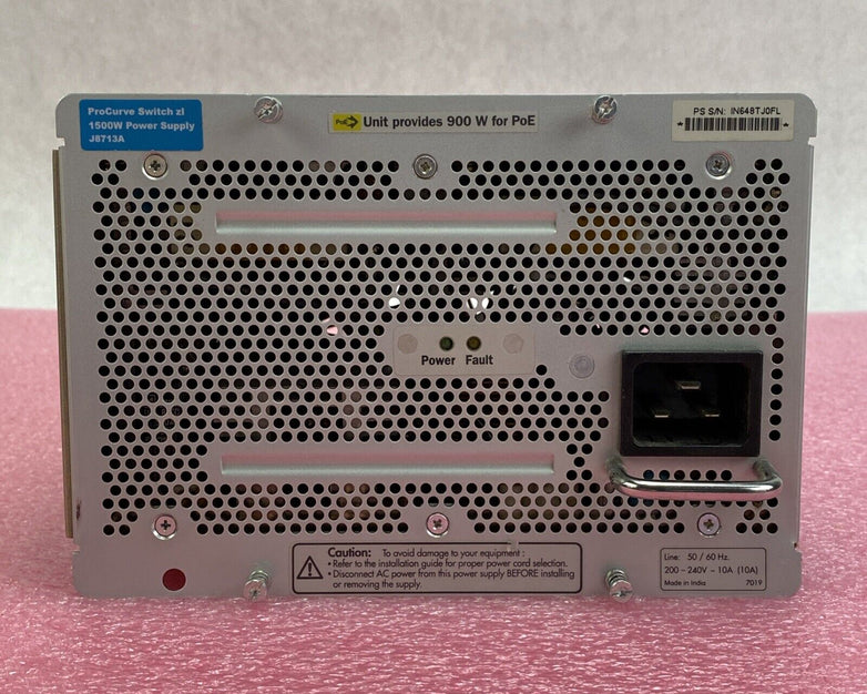 HP 0950-4581 ProCurve Switch zl 1500W Power Supply J8713A