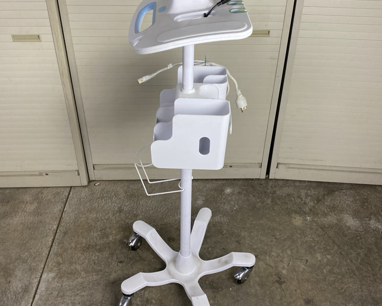 Welch Allyn 4800-60 Mobile Stand Rolling Cart for Vital Signs Monitor 6000Series