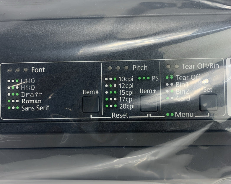 Epson FX-2190II Wide Impact 9-Pin Dot Matrix Printer C11CF38202