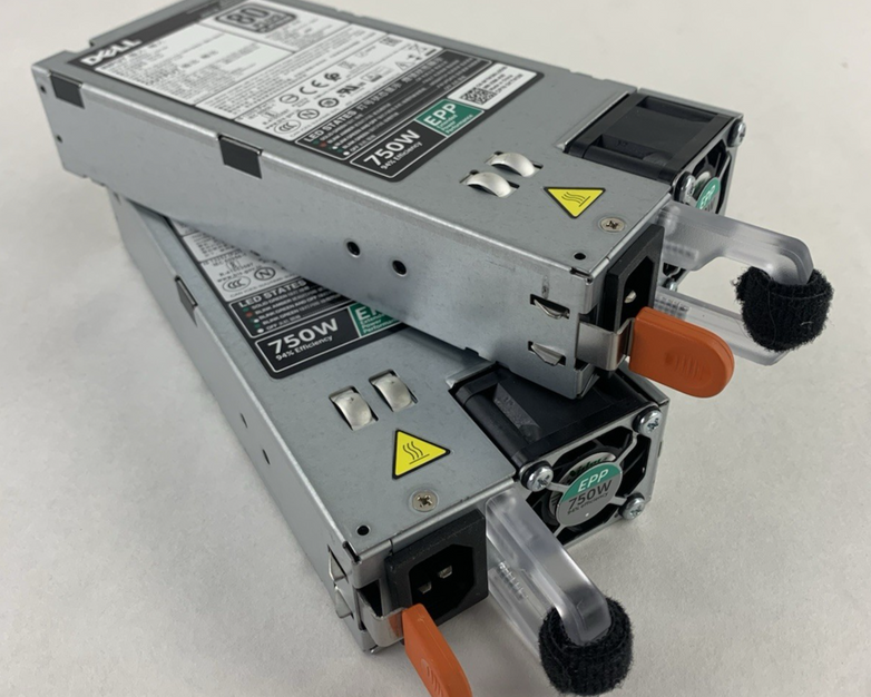 Dell L750E-S0 HTRH4 750W Power Supply for PowerEdge R630 Tested Lot of 2x