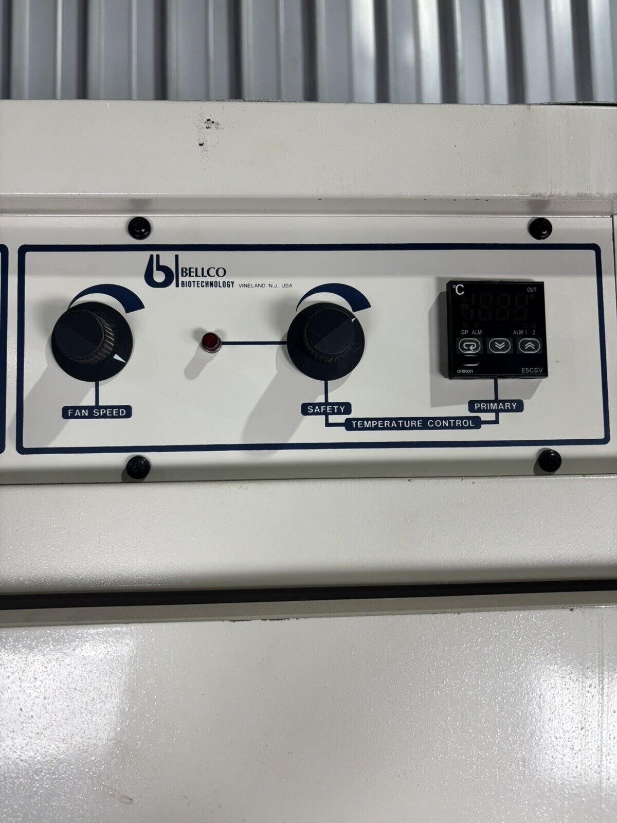 Bellco Glass Laboratory Roll-In Incubator Oven Chamber Powers On