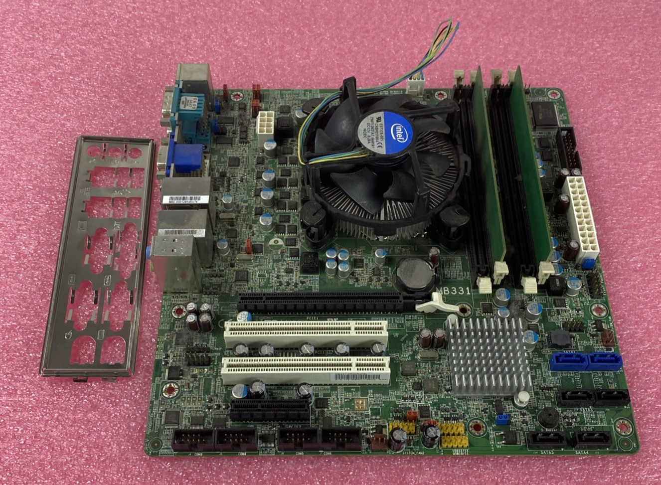 Intel MB331 Motherboard Intel Core i5-3550 3.30GHz 2GB RAM w/ Shield