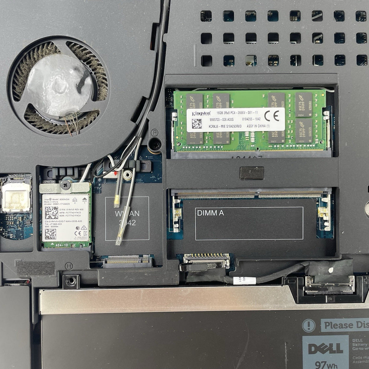 Dell Precision 7530 15.6" i7-8850H 2.60 GHz 16 GB RAM No SSD/OS/AC - READ21