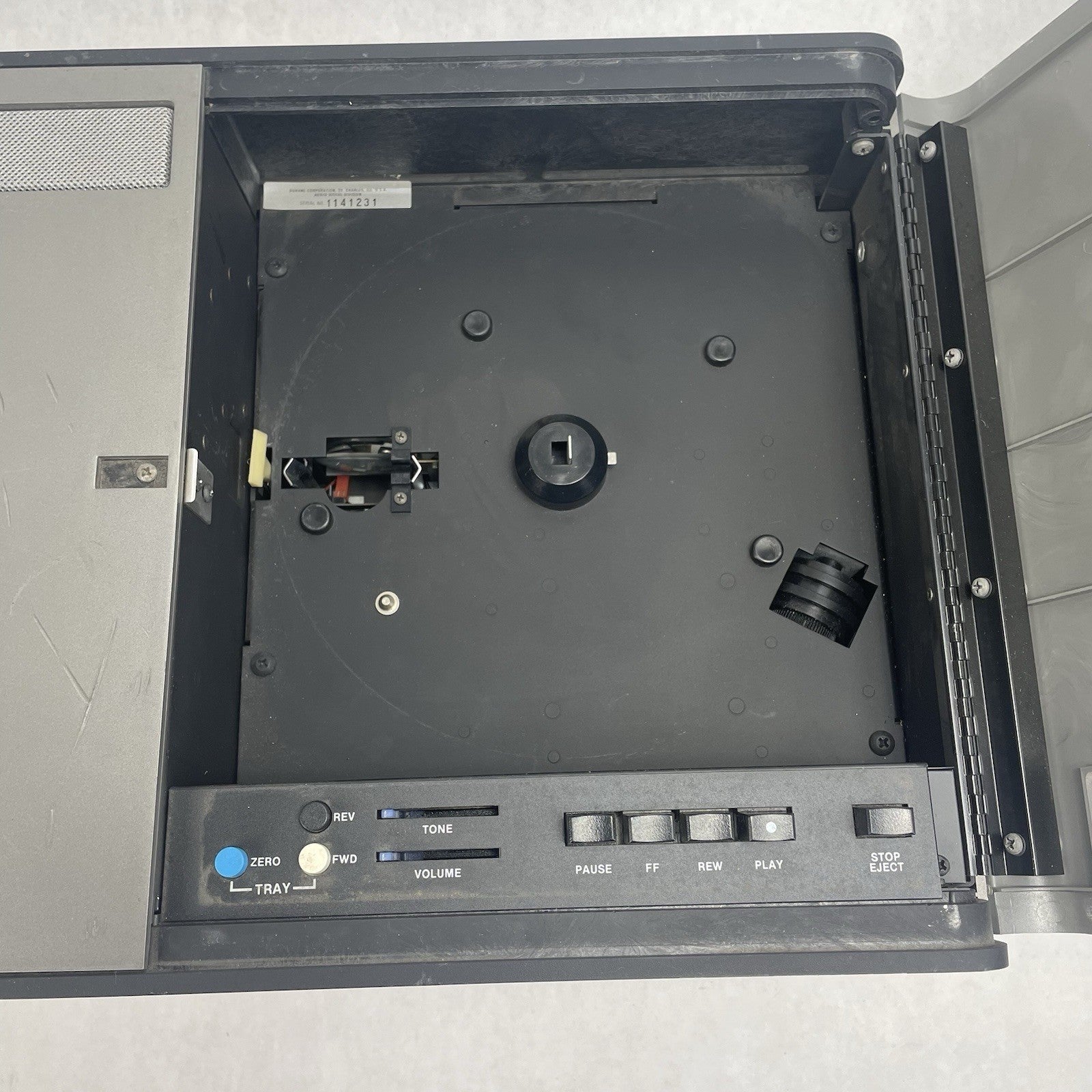 Dukane PRO120 Slide Viewer/ Projector with Audio Tape Sync For Parts Or Repair