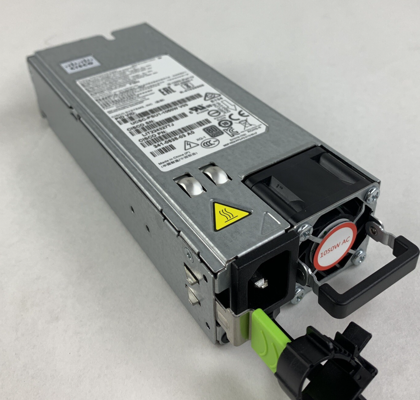 Cisco PS-2112-9S-LF 341-0638-03 1050W AC Server Power Supply Tested