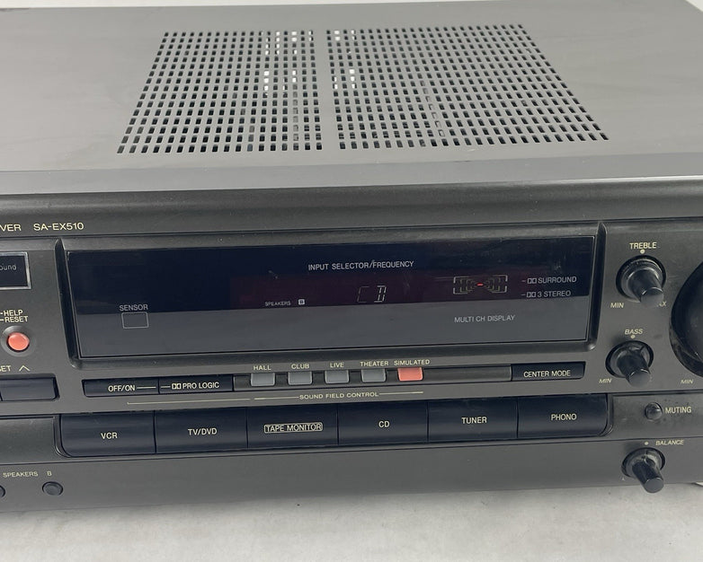 Technics SA-EX510 AV Stereo Receiver 120W - Tested