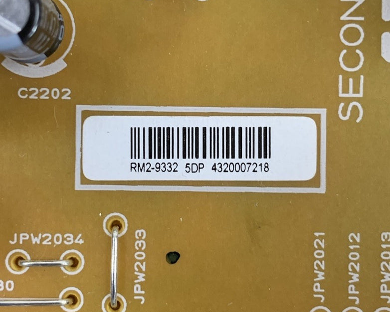 HP RM2-9332 Low Voltage Power Supply Board for MFP M632 Printer