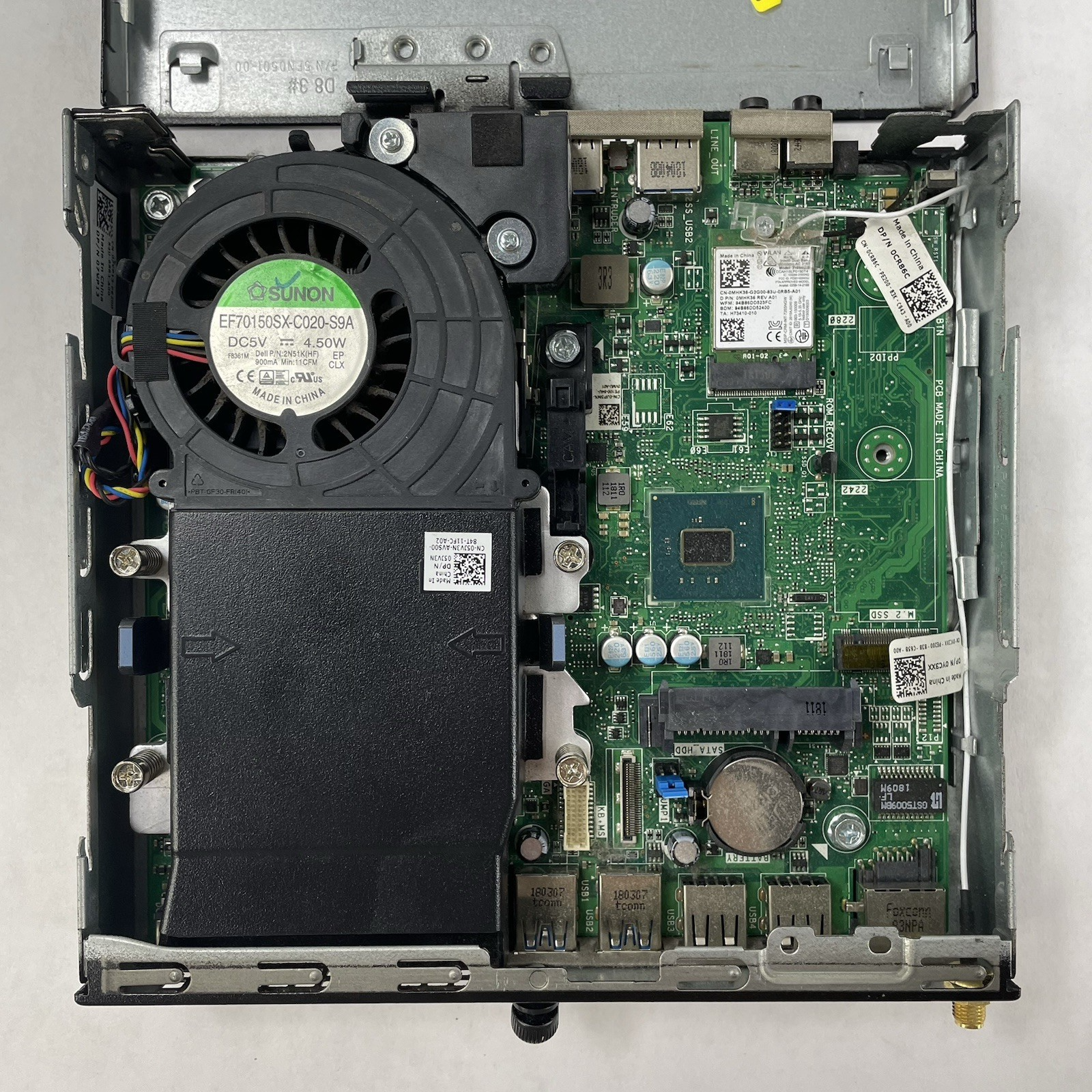 Dell Optiplex 3050 Micro i3-7100T 3.40 GHz 8 GB RAM No SSD/OS/AC12