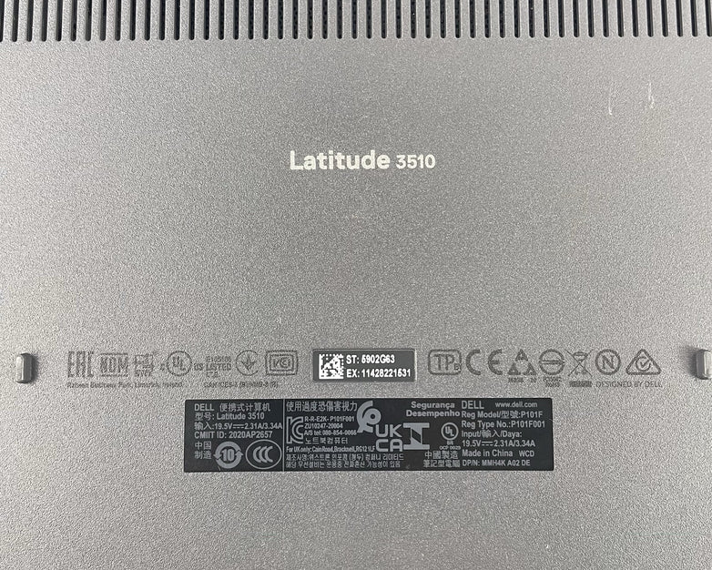 Dell Latitude 3510 15.6" i7-10510U 1.80 GHz 8 GB RAM No SSD/OS/AC/Batt