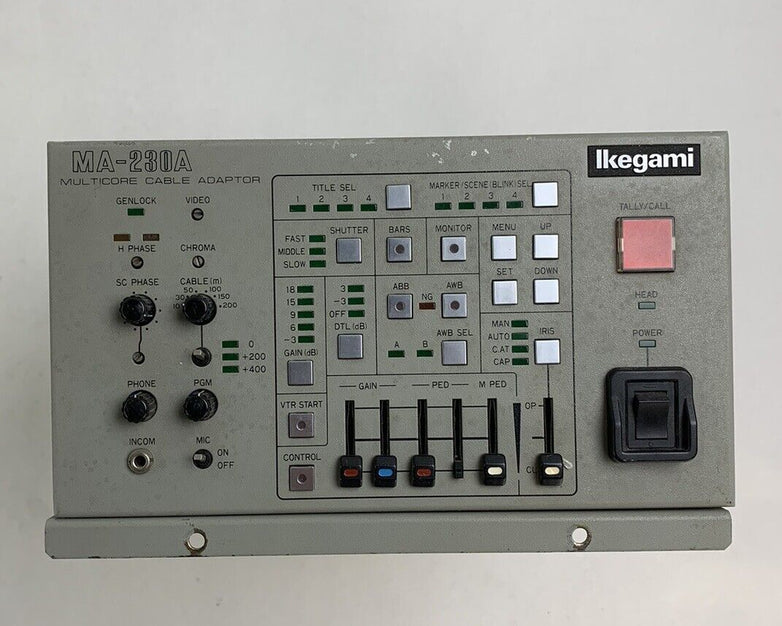 Ikegami MA-230A Multicore Cable Adaptor