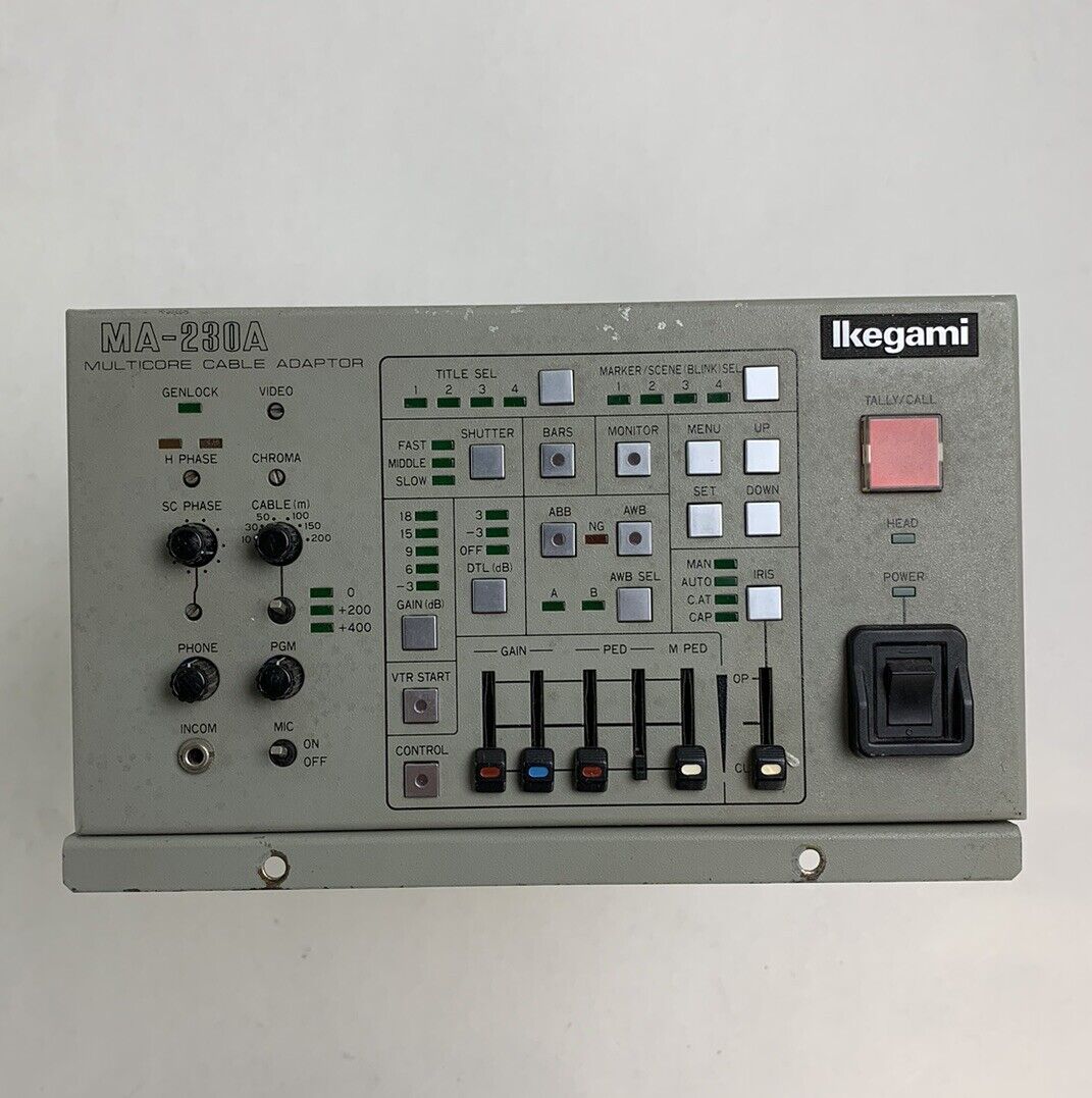 Ikegami MA-230A Multicore Cable Adaptor