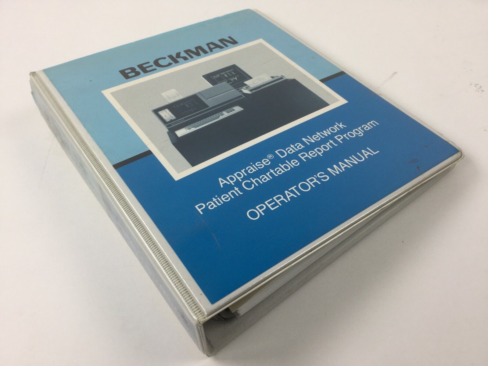Beckman Appraise Data Network Patient Chartable Report Program Manual