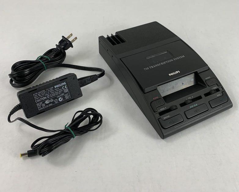 Philips 710 Transcription System w/ AC Adapter Power Supply