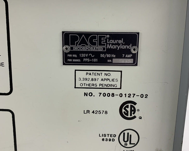 Pace PPS-101 Dual Path Solder Extractor Thermo Drive Powers and Runs No Fuses
