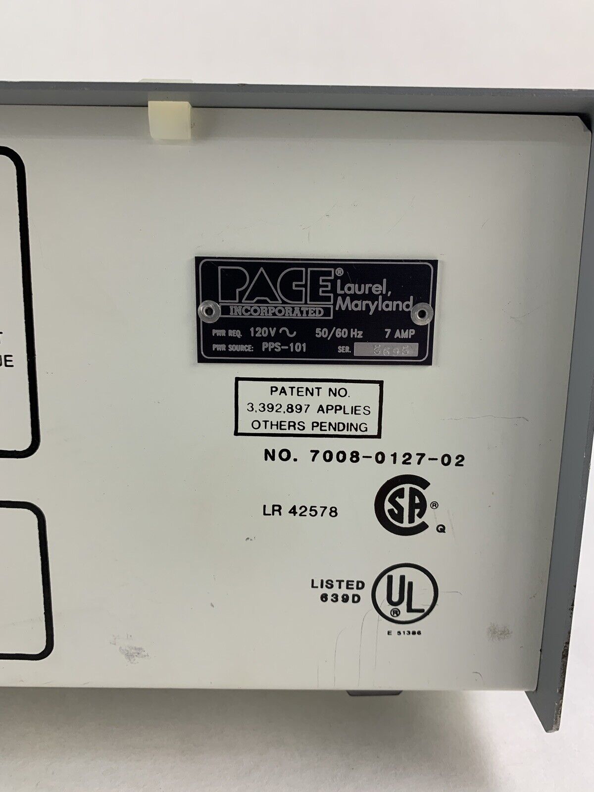 Pace PPS-101 Dual Path Solder Extractor Thermo Drive Powers and Runs No Fuses