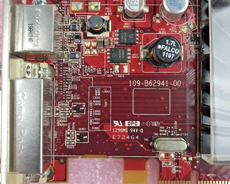 ATI 109-B62491-00 Radeon HD 3450 256MB DMS-59 S-Video PCI GPU 0Y103D (Lot of 10)