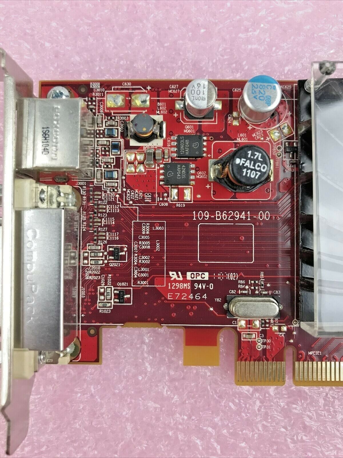 ATI 109-B62491-00 Radeon HD 3450 256MB DMS-59 S-Video PCI GPU 0Y103D (Lot of 10)