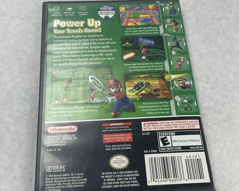 Nintendo Mario Power Tennis GameCube Tested Working