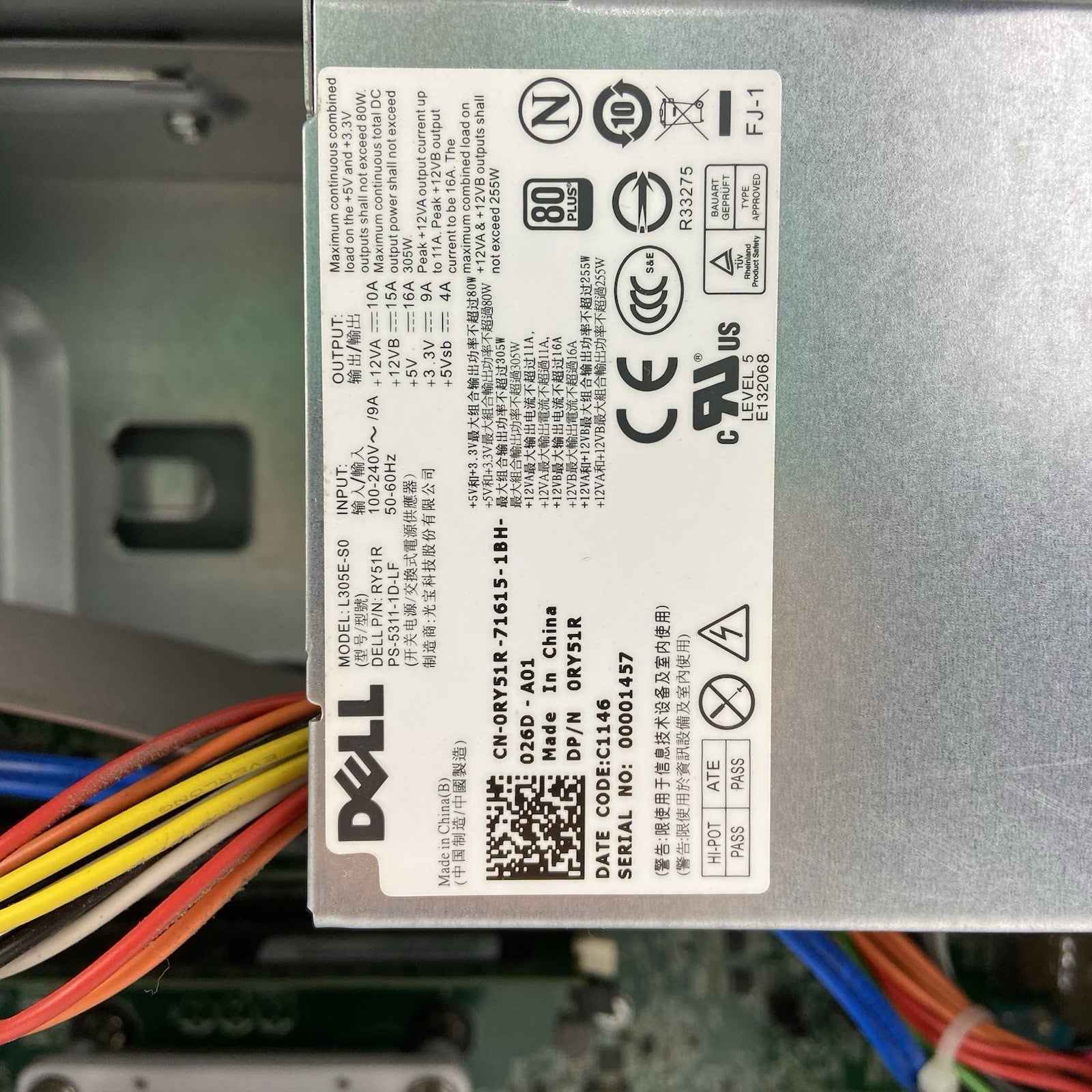 Dell Poweredge T110 II Server Intel Xeon E3-1220 3.1GHz 4GB RAM No HDD No OS12