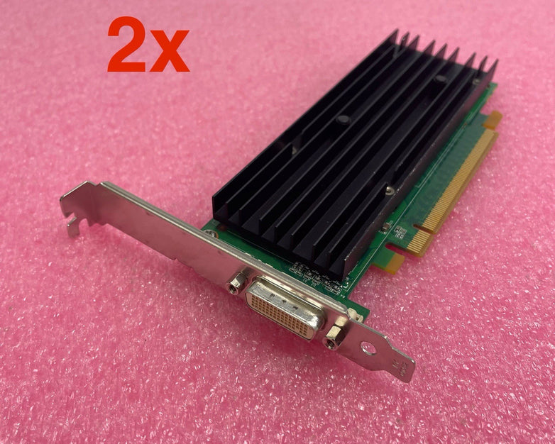 Nvidia P538 0TW212 Quadro NVS 290 Graphics Card 256MB PCIe DMS59 Lot of 2
