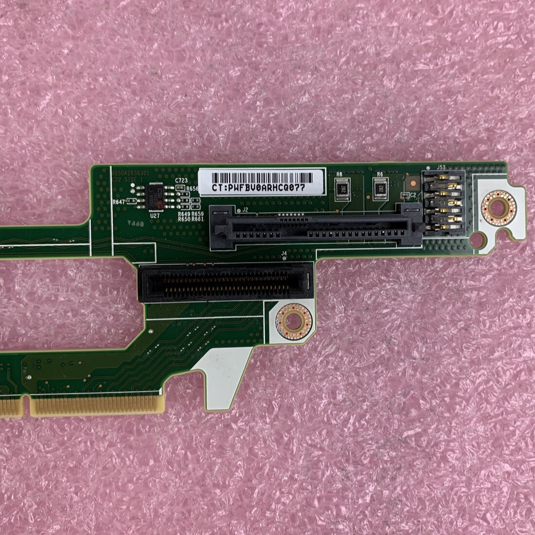 HP 873075-001 Synergy 480 Gen10 2-Bay SAS Hard Drive Backplane Board F914