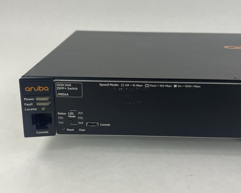HP J9856A 2530 24G SFP+ Switch Tested & Reset