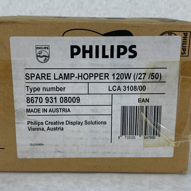 PHILIPS Projection Lamp Hopper LCA 3108 w/ Housing, NEW