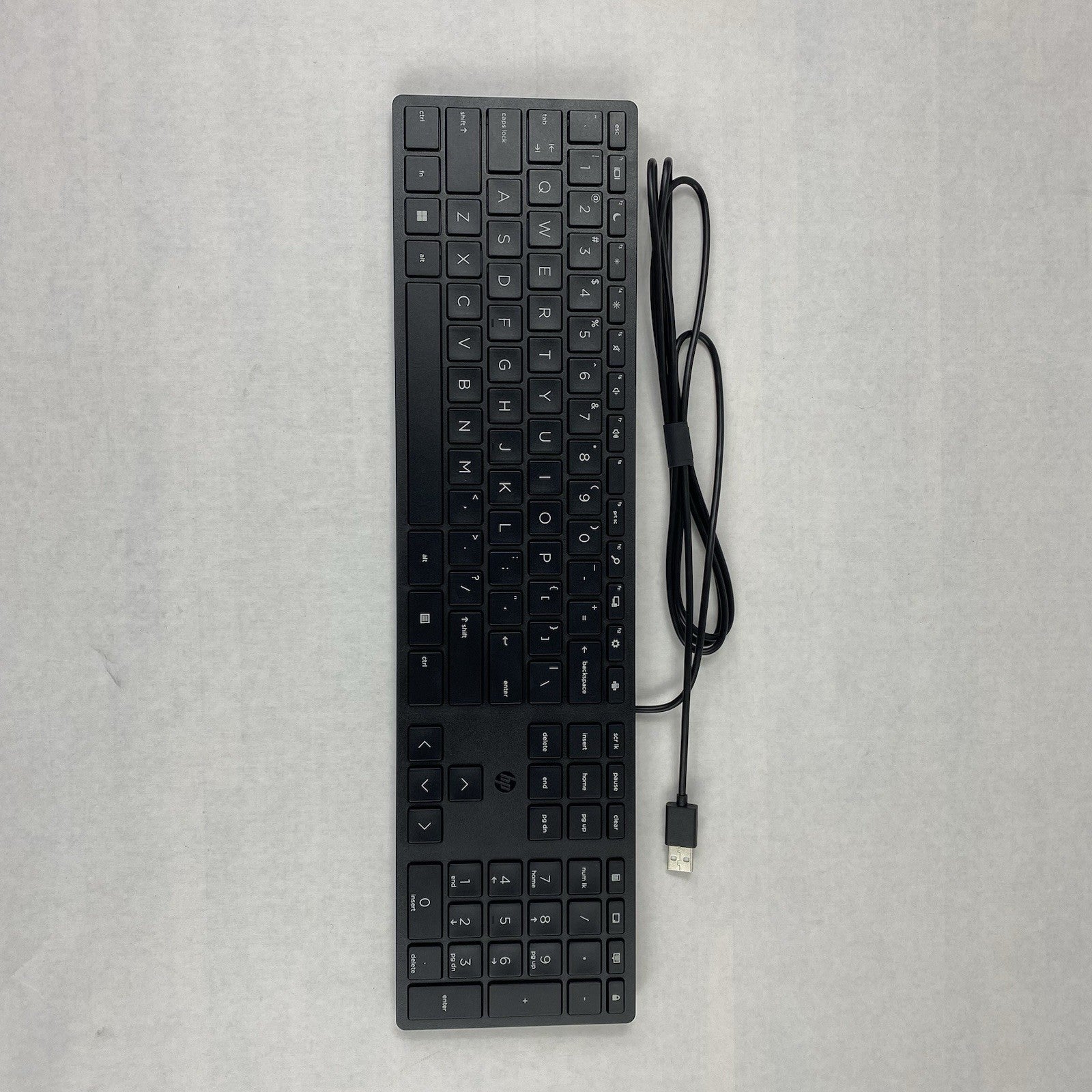 HP L96909-001 HSA-C001K Halley USB Keyboard (Lot of 12)