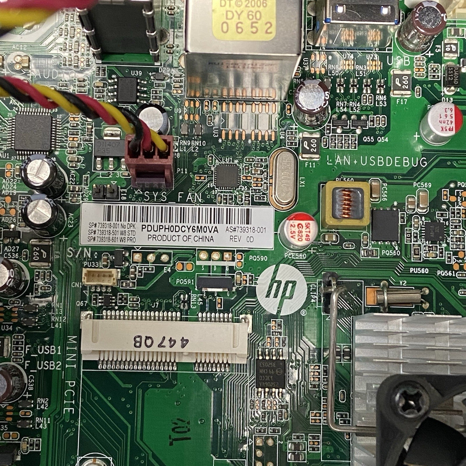 HP 110-210 MT AMD A4-5000 1.5GHz 8GB RAM No HDD No OS10