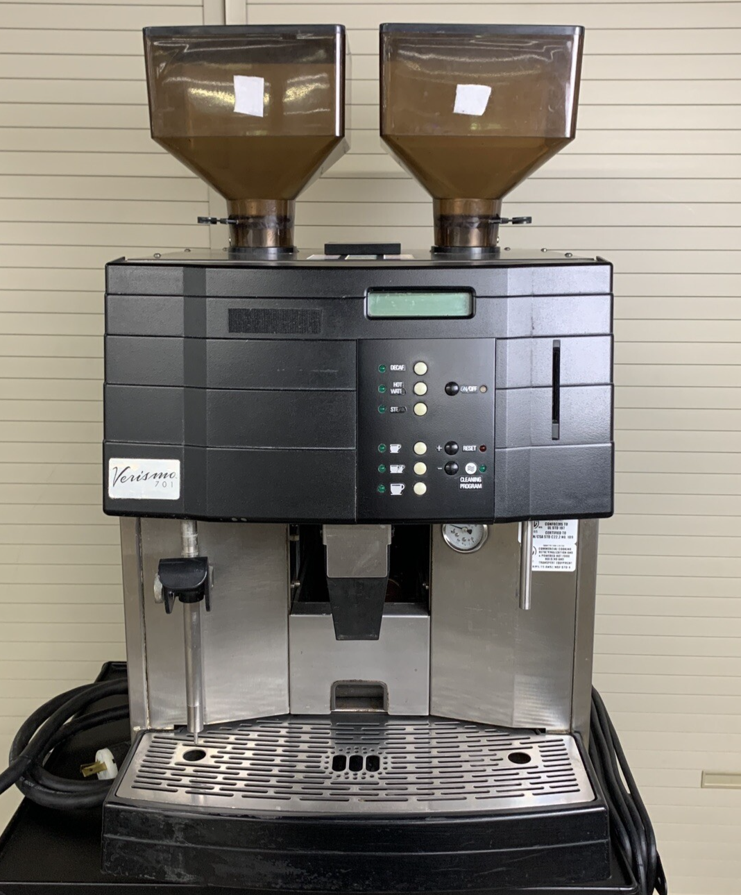Schaerer Ambiente 15 Verismo 701  Espresso Machine Cut Cord Parts and Repair
