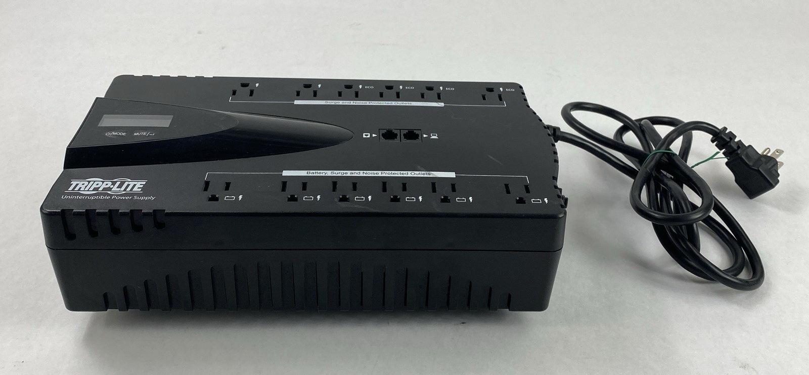 Tripp Lite ECO850LCD ECO UPS 850VA 120V 12 Outlet 6 Surge 6 Battery Backup1