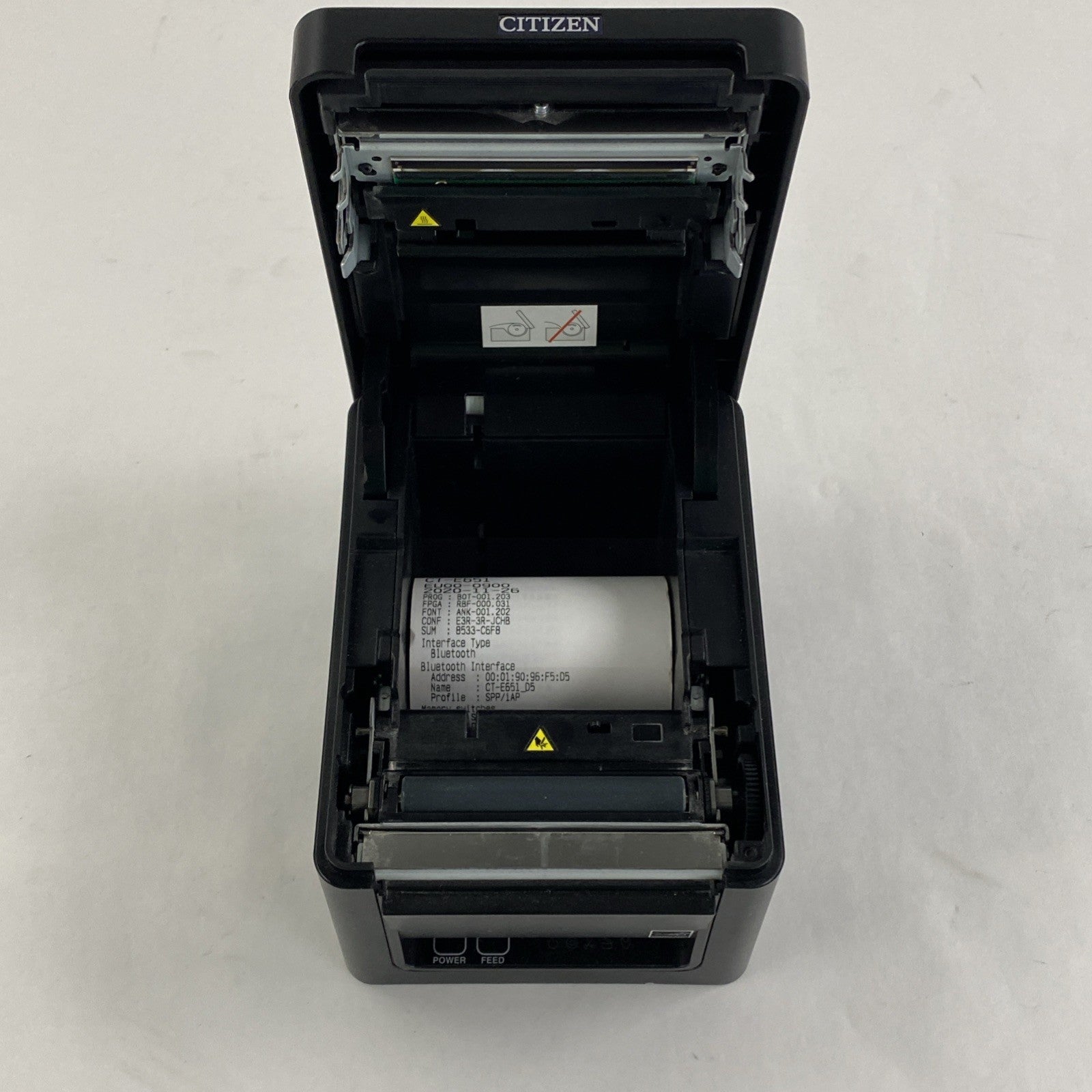 Citizen CT-E651 Printer w/ Bluetooth Tested No Cords 1953424 Page Count7