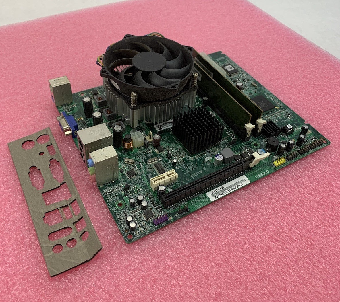Acer Aspire X1900 G41T-AD Motherboard Celeron E3400 2.6GHz 2GB RAM w/ Shield