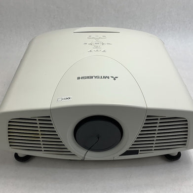 Mitsubishi WD3300U LCD Lamp Projector - Parts or Repair No Remote