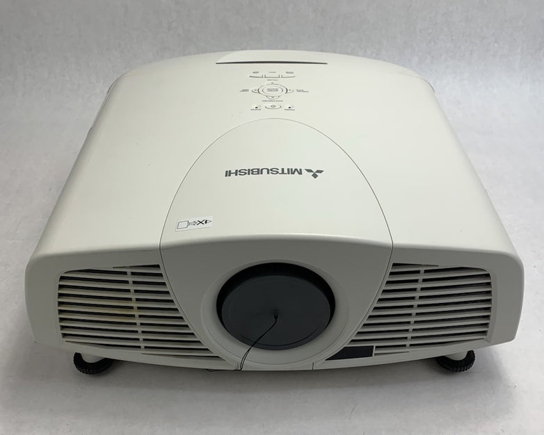 Mitsubishi WD3300U LCD Lamp Projector - Parts or Repair No Remote