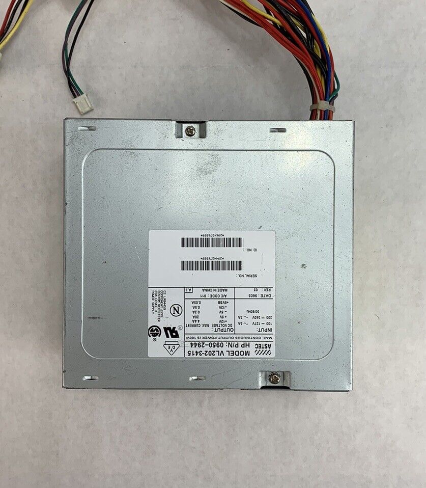 Astec VL202-3415 Power Supply 160W