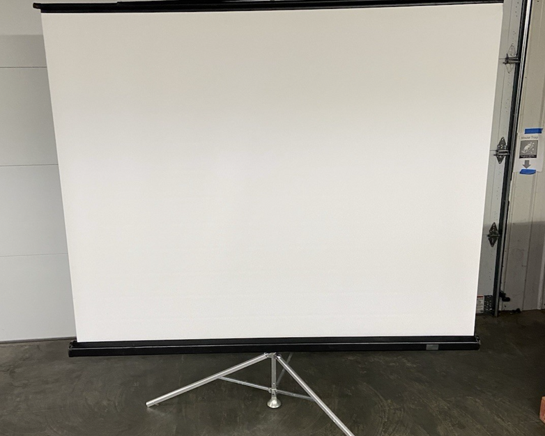Draper Diplomat Tripod Portable 96" Projector Screen Screen