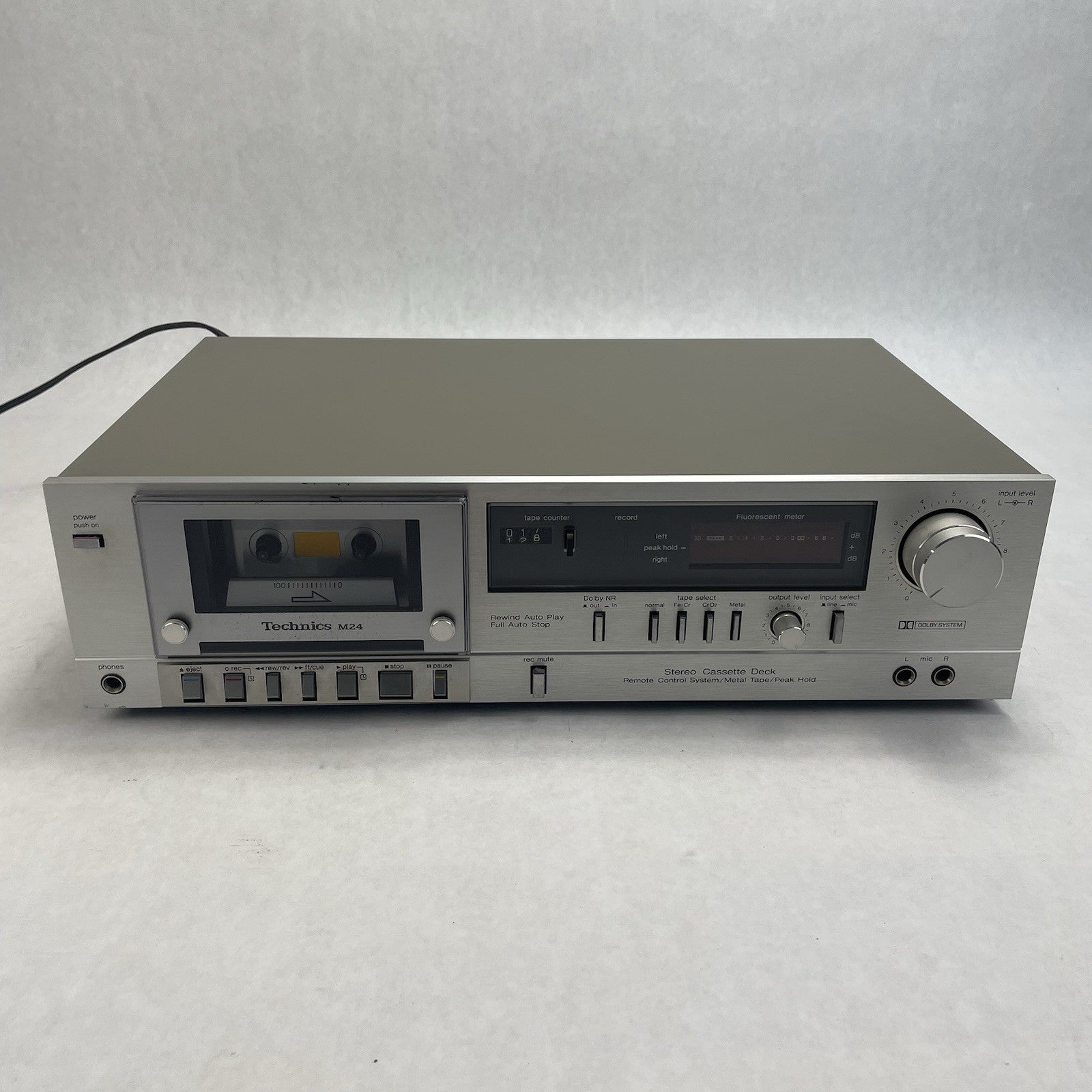 Technics RS-M24 Cassete Deck  Tested2
