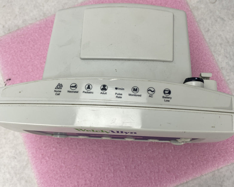 Welch Allyn 53N00 Patient Monitor SpO2 007-0100-01 Untested No Battery