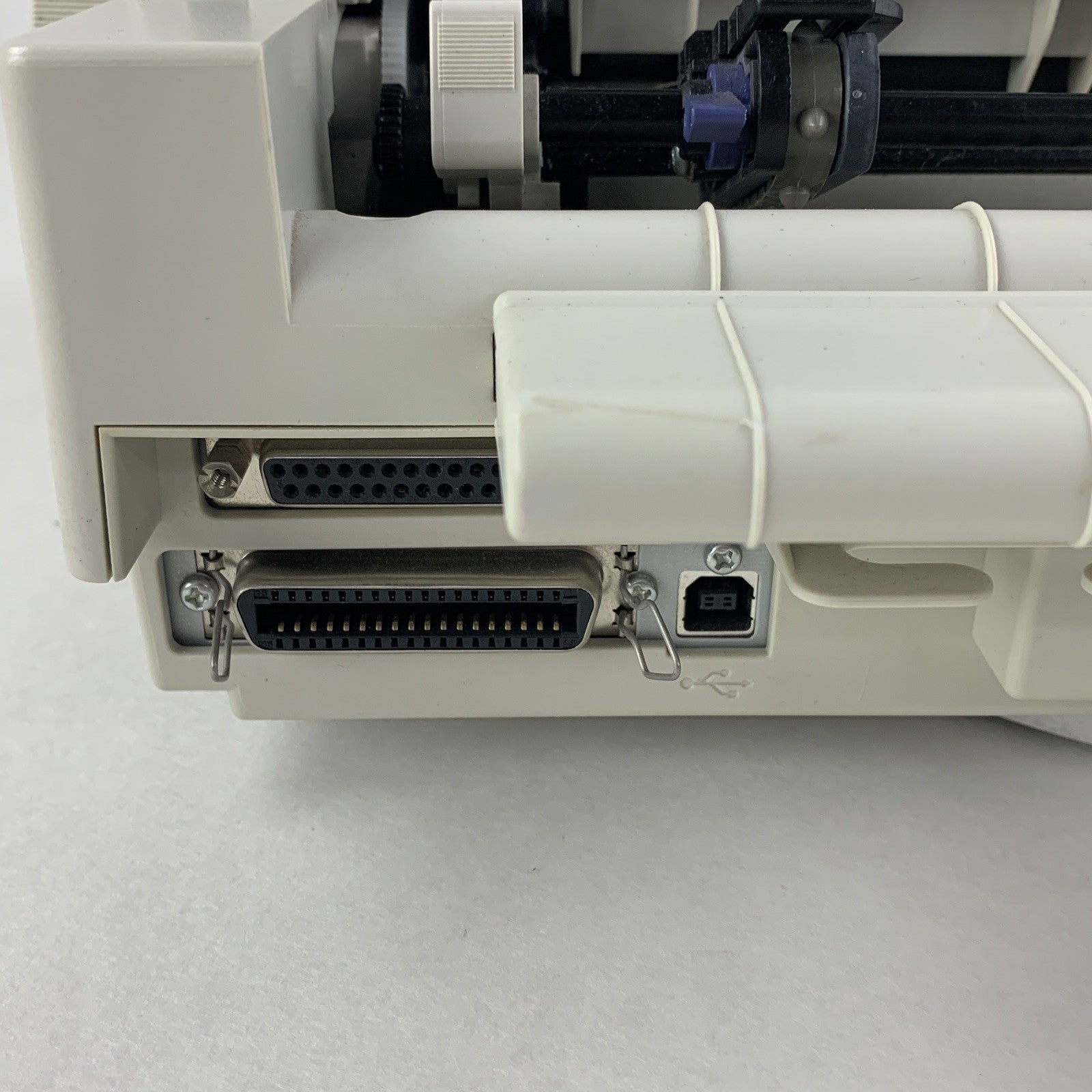 Epson LX-300+II P170B Dot Matrix 9-Pin Printer Bad Paper Feed Tested No Ribbon