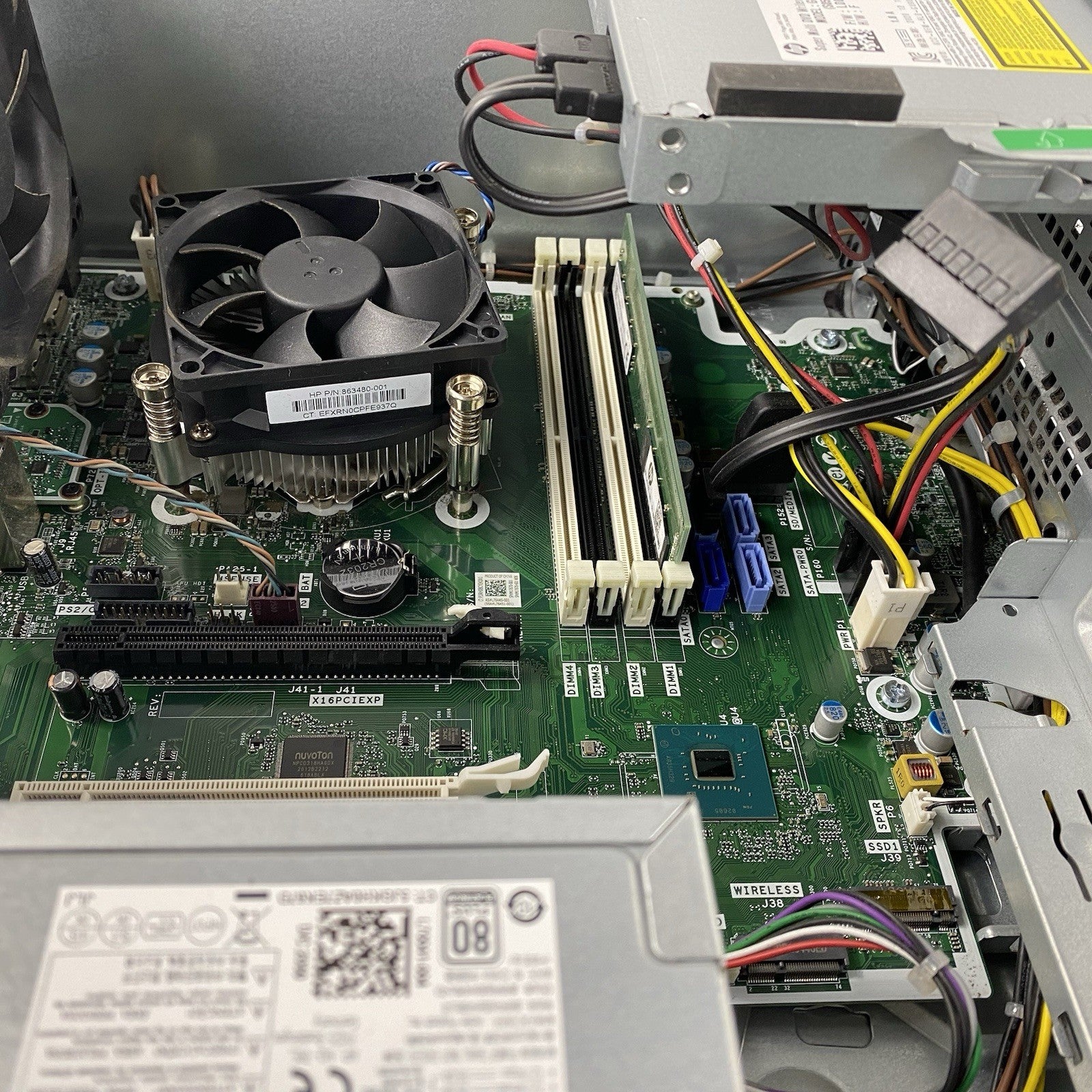 HP ProDesk 600 G6 MT Intel Core i3-10100 3.6GHz 16GB RAM No HDD No OS