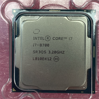 Intel Six Core i7-8700 CPU Processor 3.20GHz LGA1151 SR3QS
