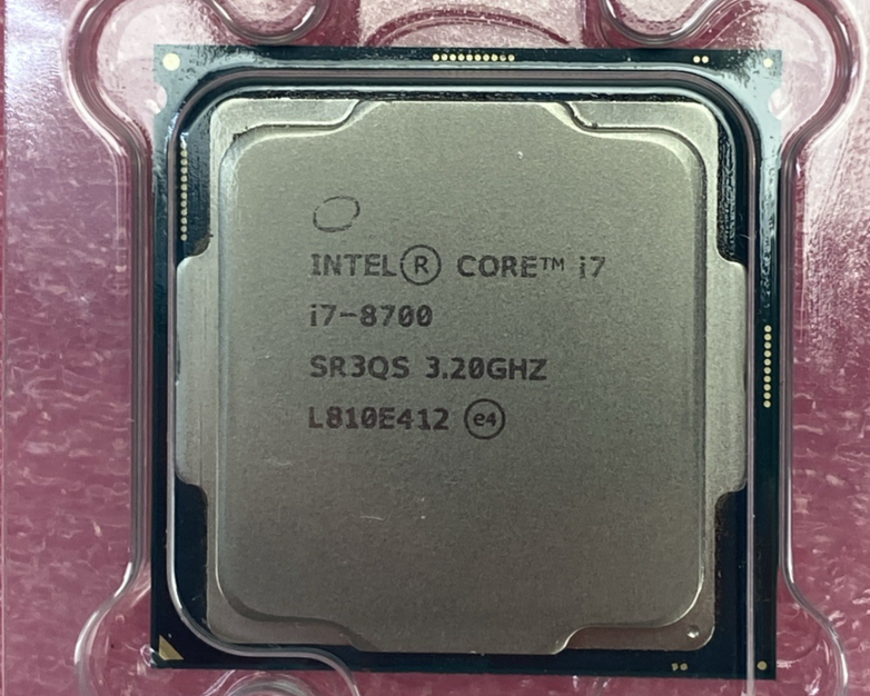 Intel Six Core i7-8700 CPU Processor 3.20GHz LGA1151 SR3QS