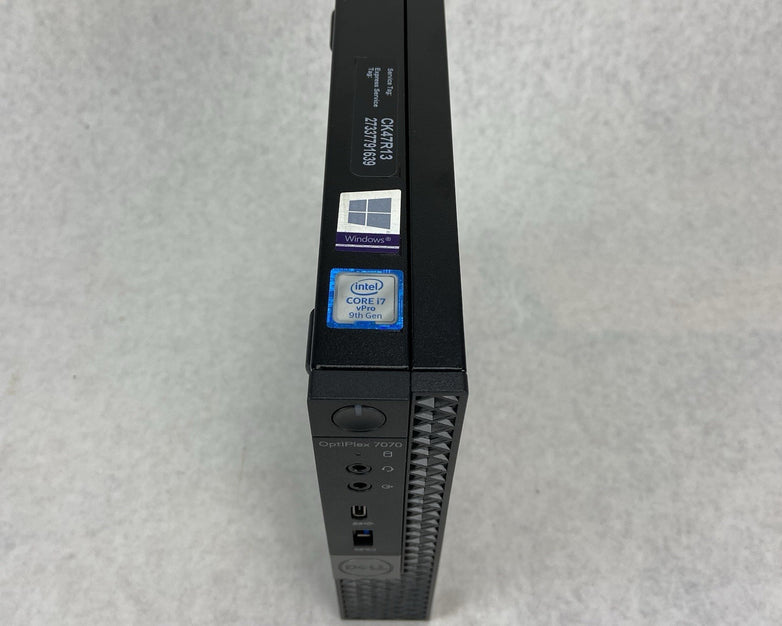 Dell Optiplex 7070 Micro Intel Core i7-9700T 2.GHz 8GB RAM No HDDOSAC