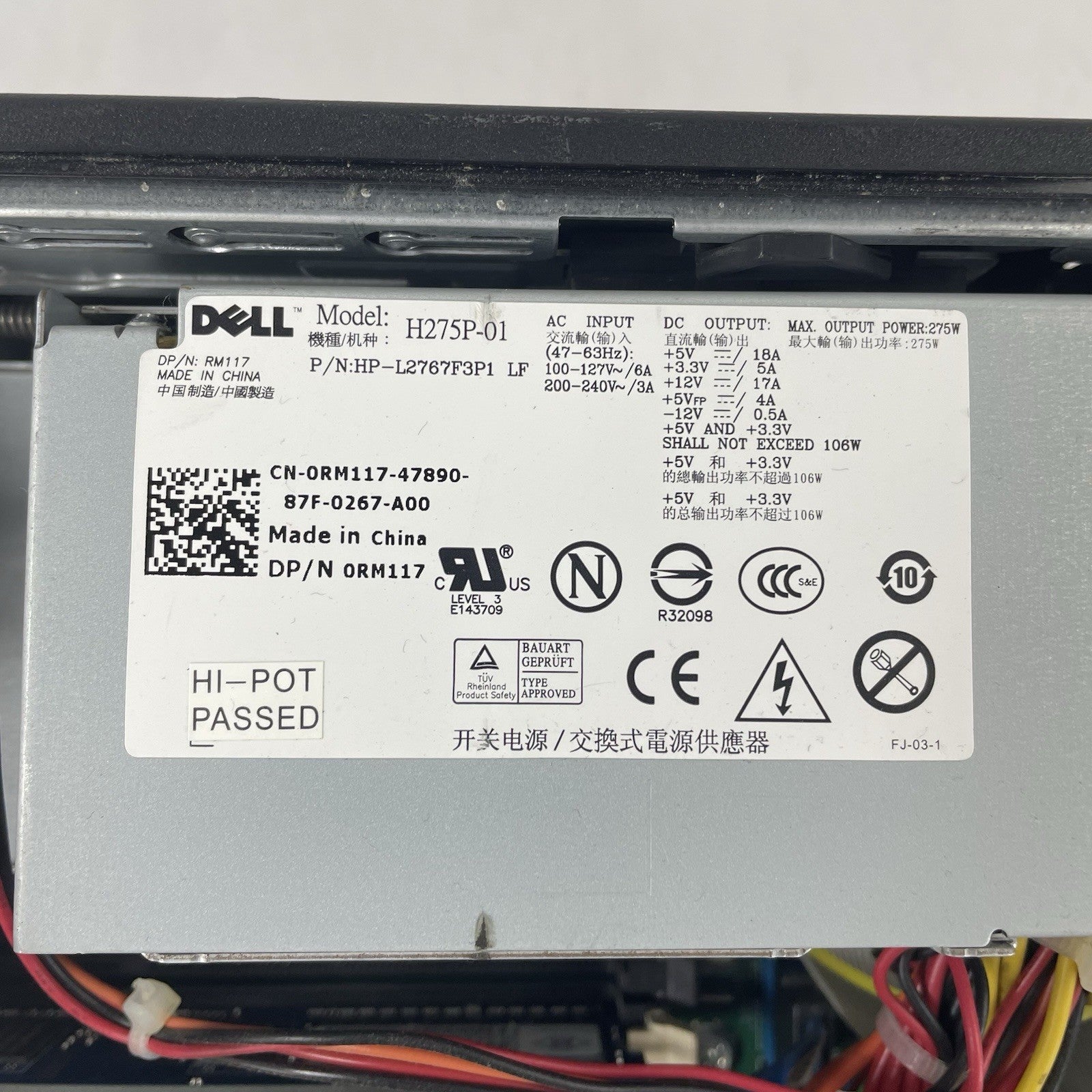 Dell Optiplex 755 SFF Core 2 Duo E6550 2.33 GHz 2 GB RAM No HDD/OS12