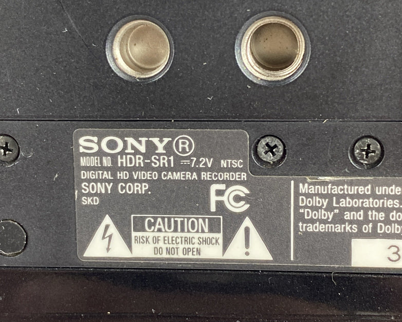 Sony HDR-SR1 30GB HDD LCD Touchscreen Digital Handycam Camcorder - Tested