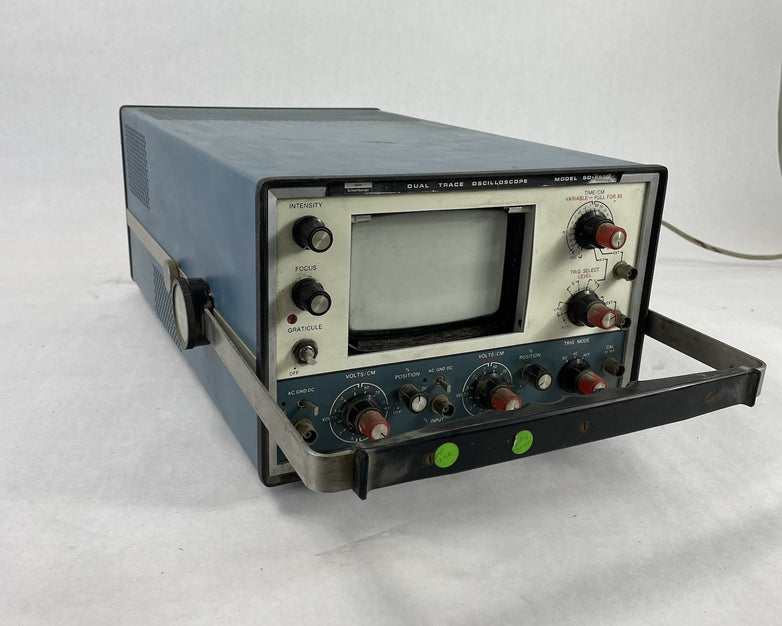 Heathkit Dual Trac Oscilloscope Model IO-4510 Untested