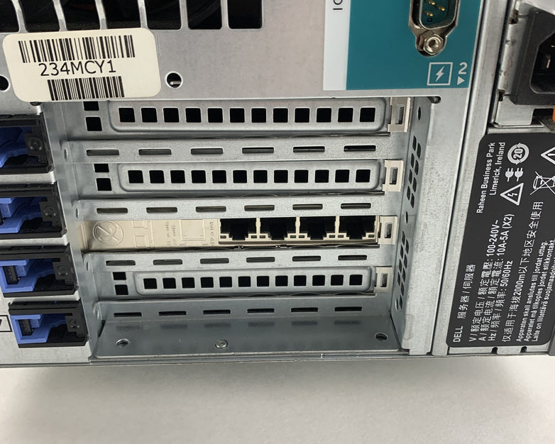 Dell Poweredge T620 Server 2x E5-2609 2.4 GHz 32 GB Ram Perc H710 No OS No HDD