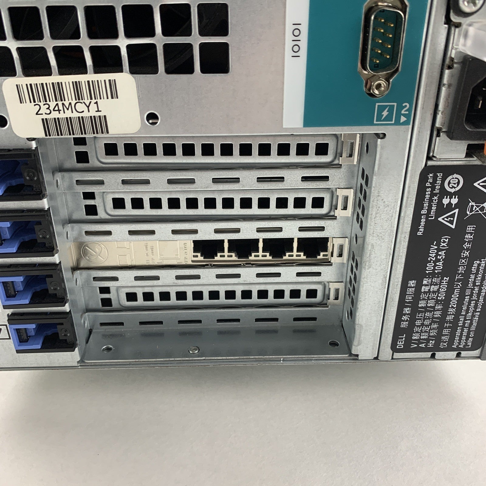 Dell Poweredge T620 Server 2x E5-2609 2.4 GHz 32 GB Ram Perc H710 No OS No HDD