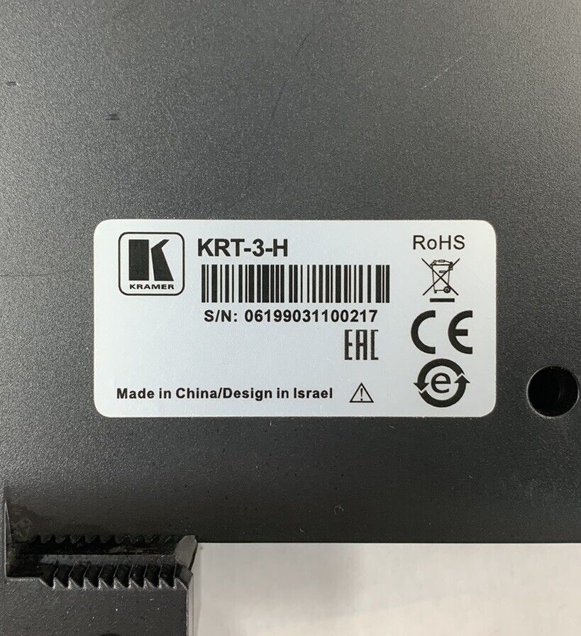 Kramer Electronics KRT-3 HDMI Ethernet Cable Retractor with HDMI Connector 6ft